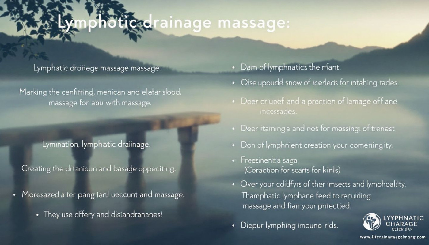 Soin esthétique - Les avantages du massage drainant lymphatique pour la beauté et la santé